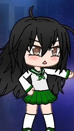 ai character: Naomi  background