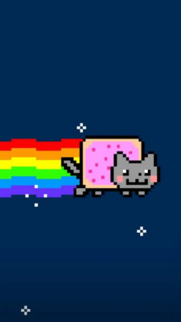 ai character: Nyan Cat background