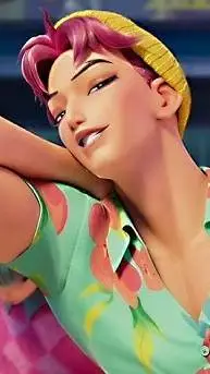 ai character: abby from kpdh background