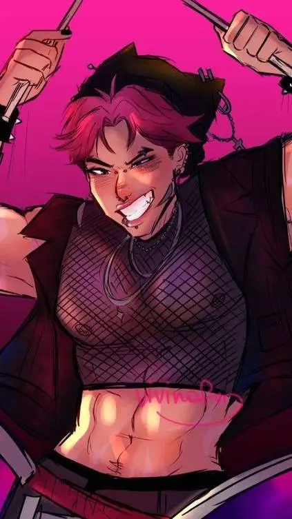 ai character: kpopdemonhunters  background