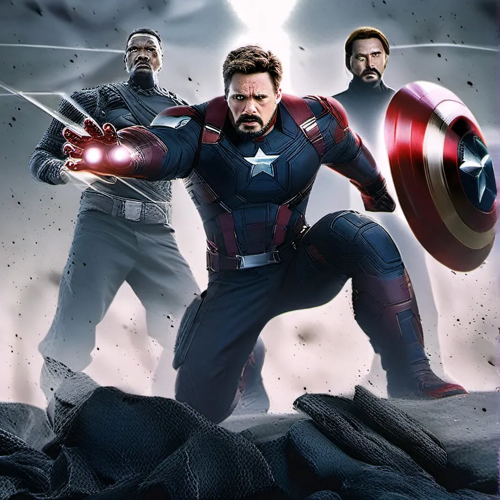 chat with ai character: Avengers-party