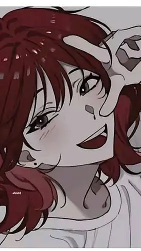 ai character: bullied red girl🌹 background