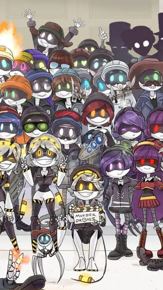 ai character: •|Murder Drones|• background
