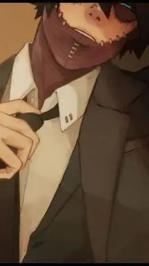 ai character: Dabi  background