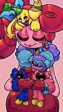 ai character: Poppy Playtime  background
