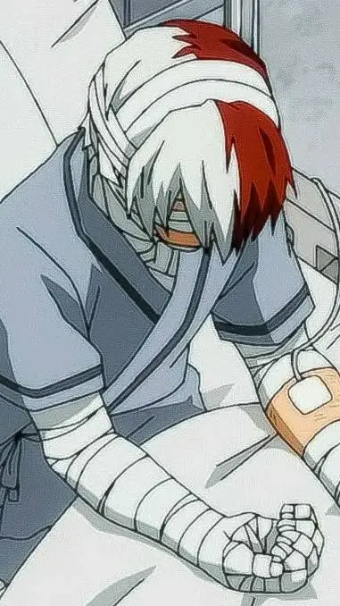 ai character: Shoto Todoroki  background