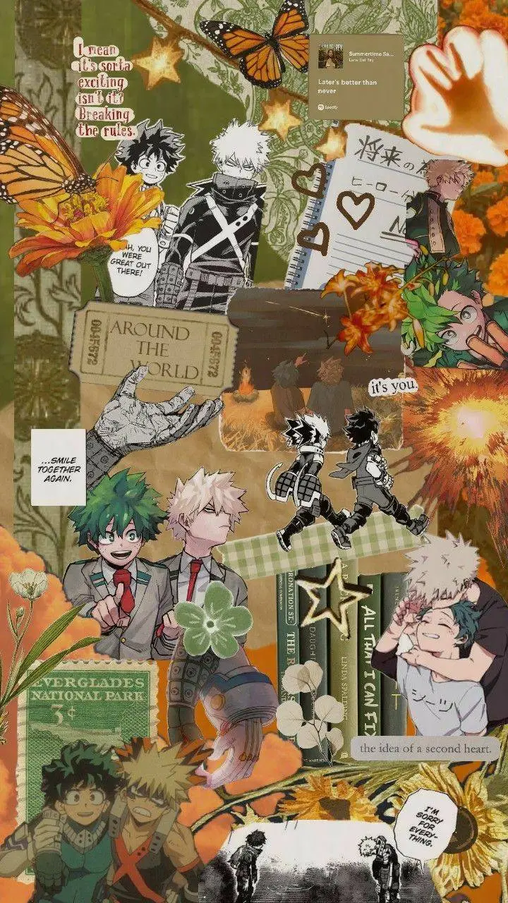 ai character: BakuDeku Parents background
