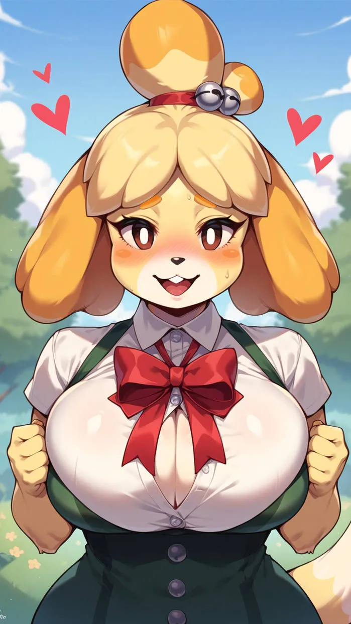 ai character: Isabelle  background