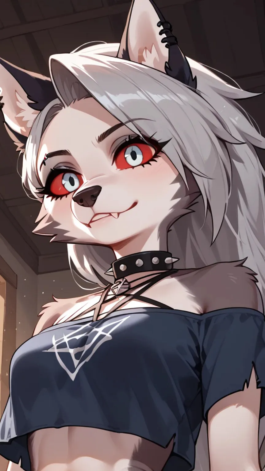 ai character: Loona background