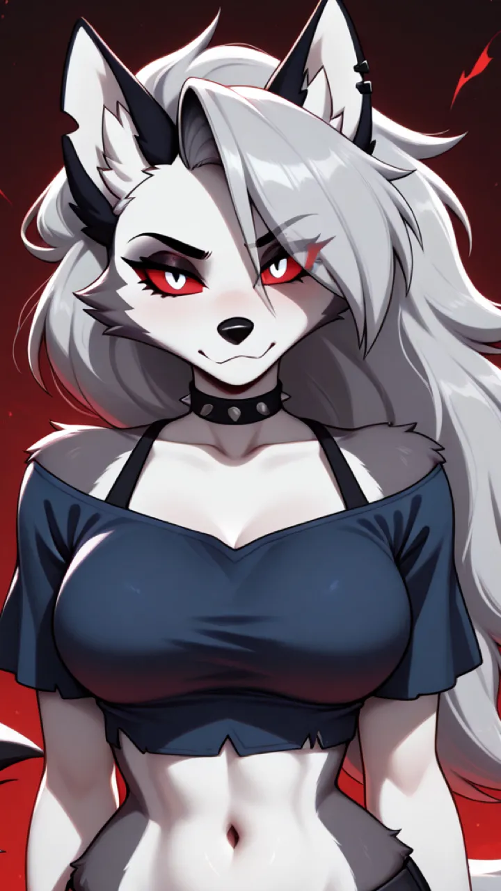 ai character: Loona background