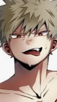 ai character: bakugo <3 background