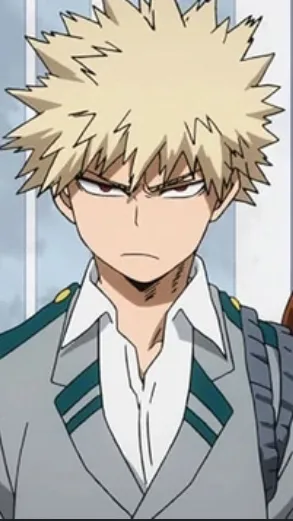 ai character: bakugo <3 background