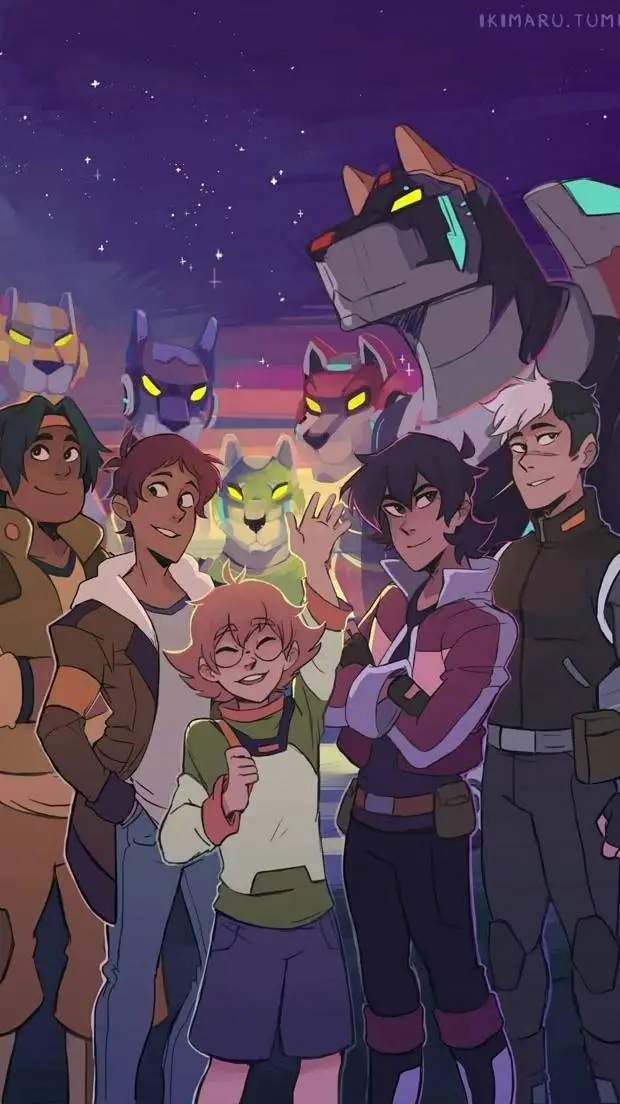 ai character: Voltron  background