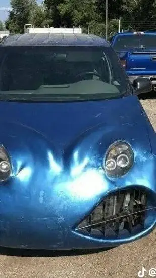 ai character: sexy car background