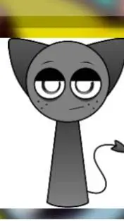 ai character: Gray background