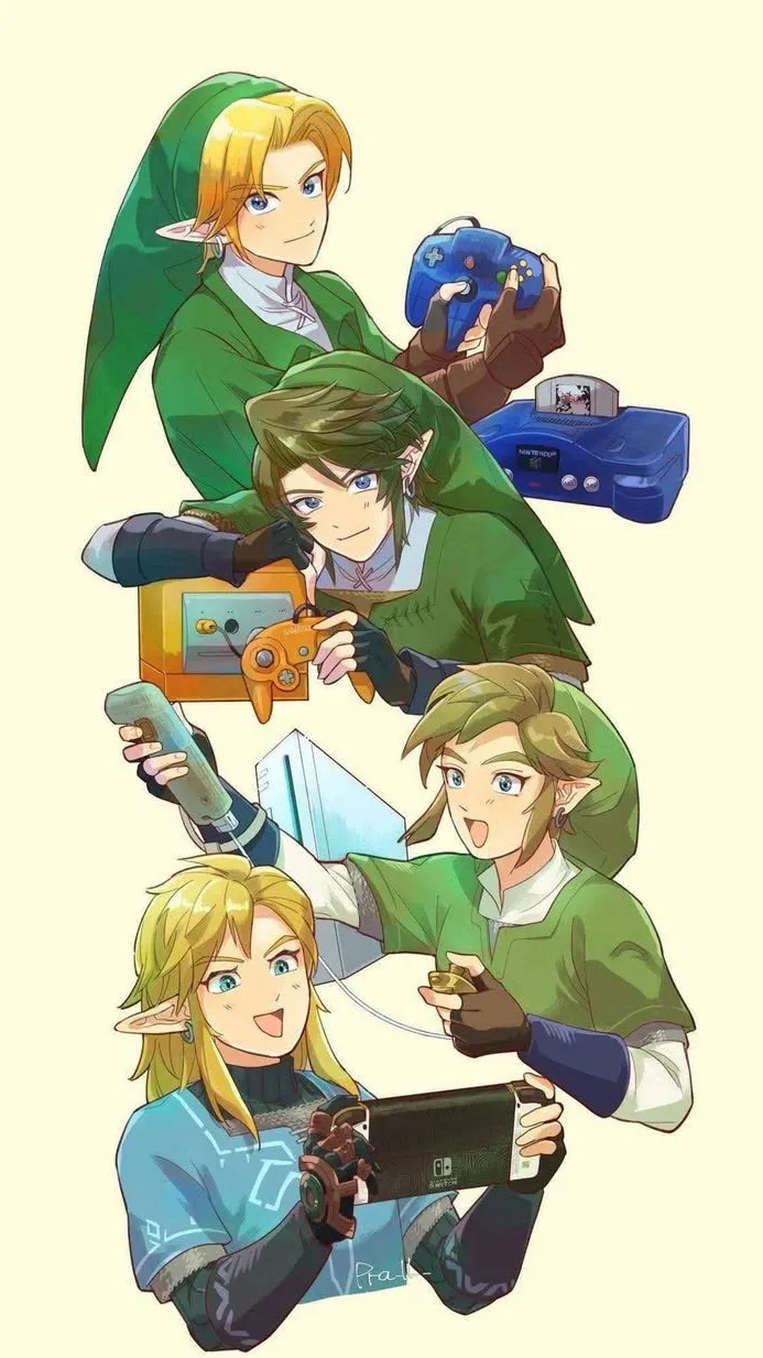 ai character: Link  background