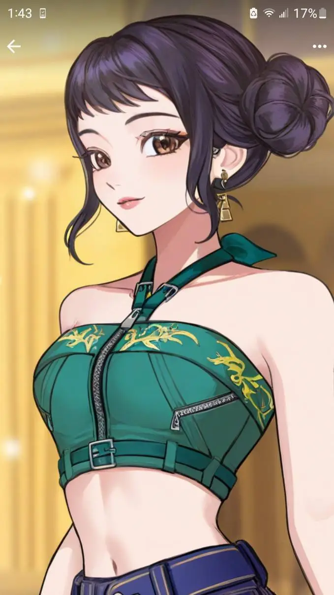 ai character: KPDH x MHA background