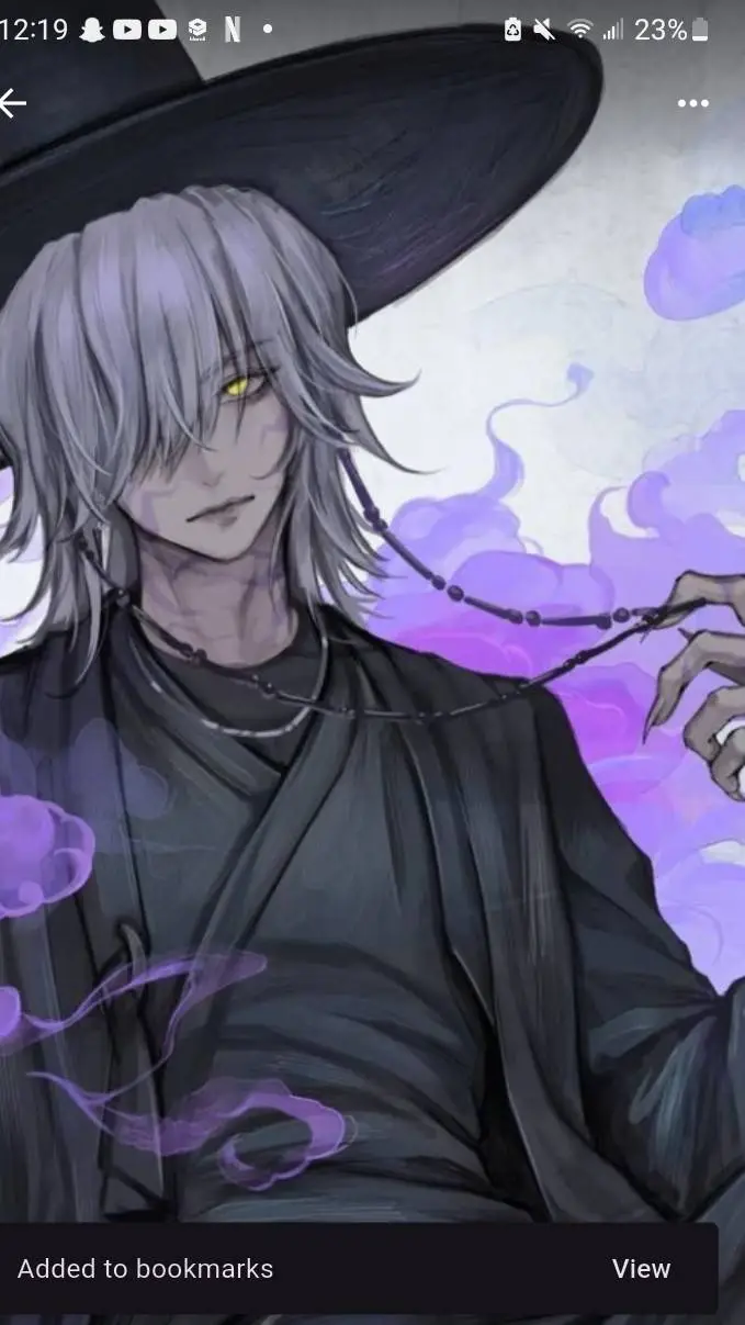 ai character: Mystery Saja background