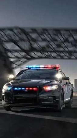 ai character: police chase  background
