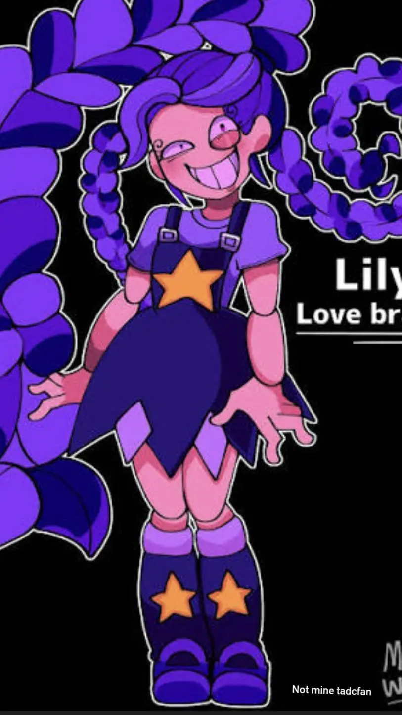 ai character: Lily love braids background