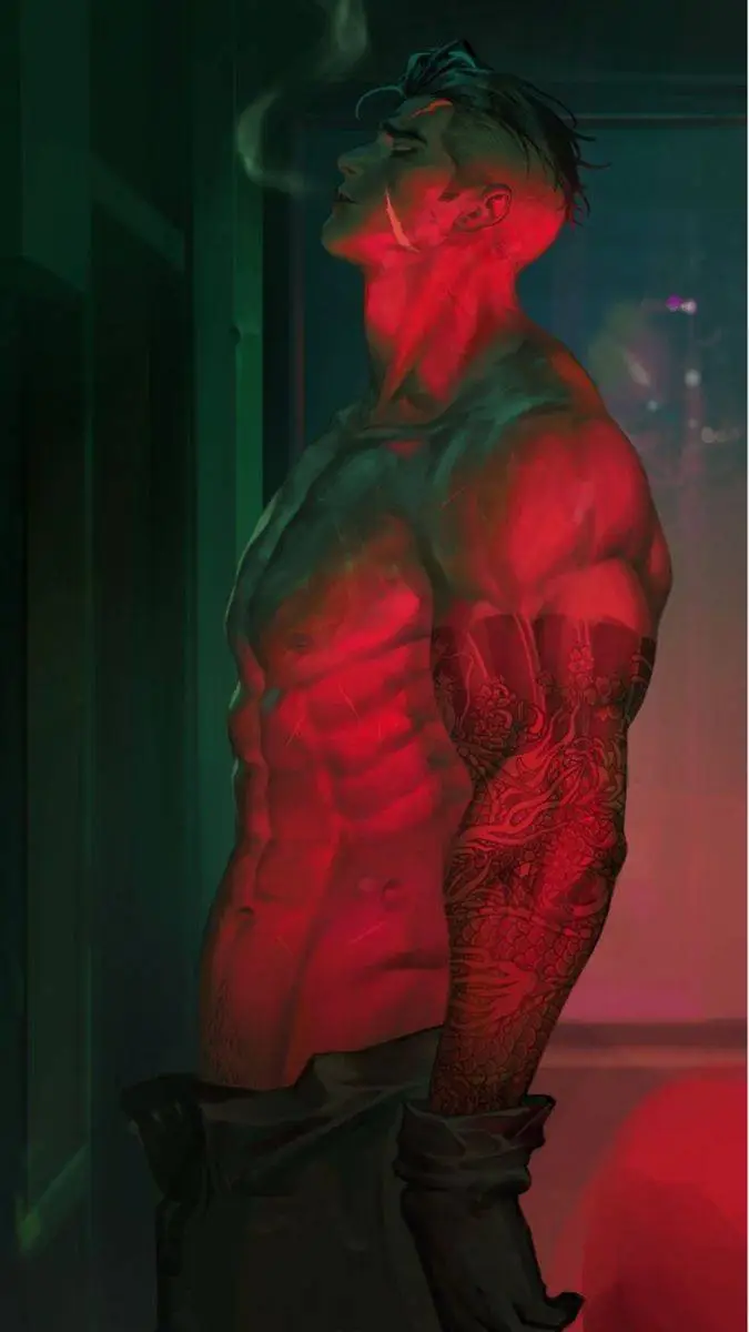 ai character: victor  background