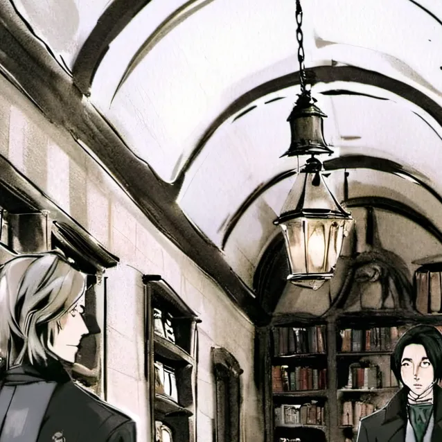 chat with ai character: Snape + Dumbledore
