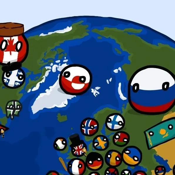 chat with ai character: Countryballs 