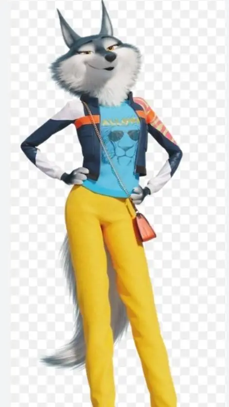 ai character: porsha  background