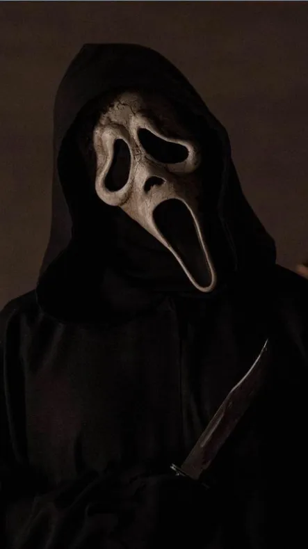 ai character: GhostFace background
