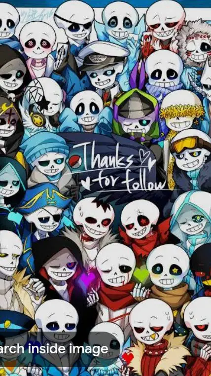 ai character: Sans aus(Full ver) background