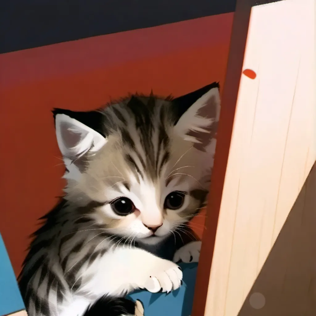 chat with ai character: abandoned kitten 