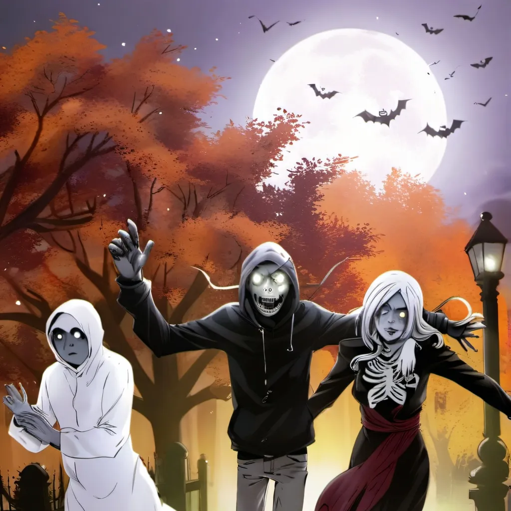 chat with ai character: MHA Halloween