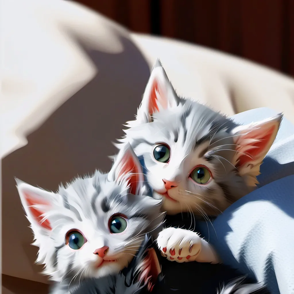 chat with ai character: ♡⁠⑅3 cute Kittys♡⑅