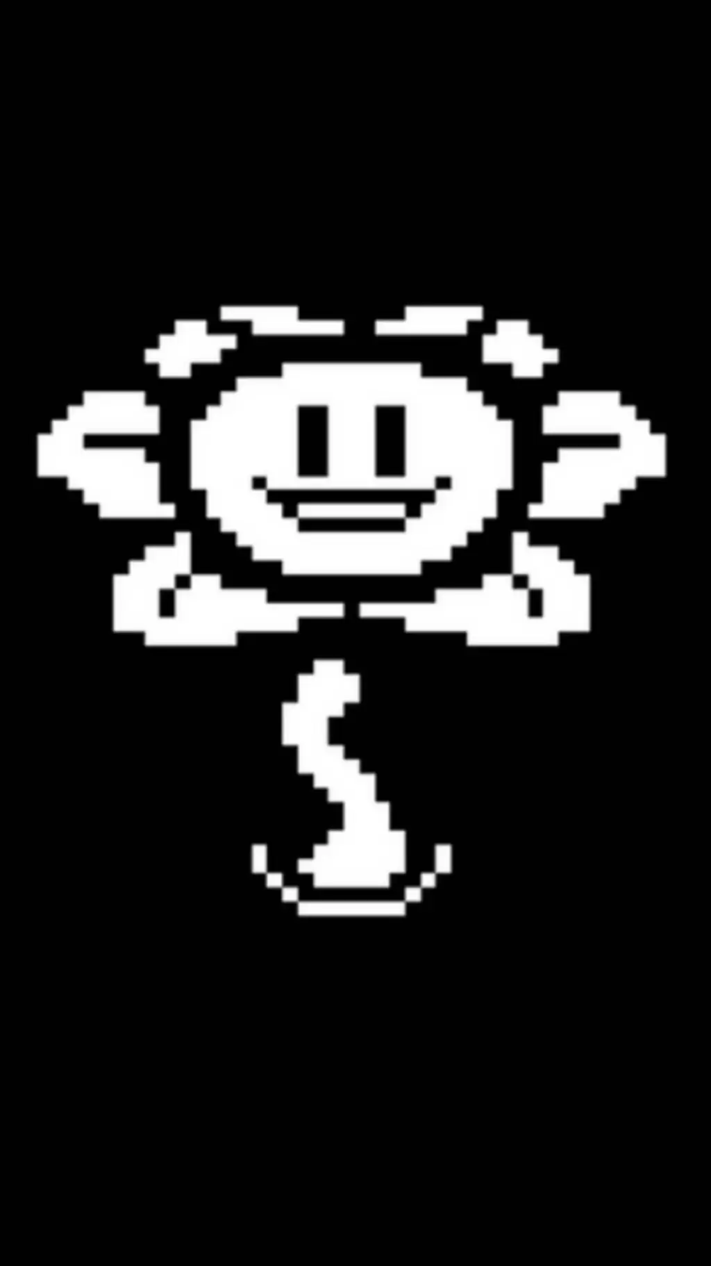 ai character: Just Flowey background