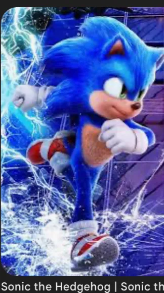 ai character: Sonic background