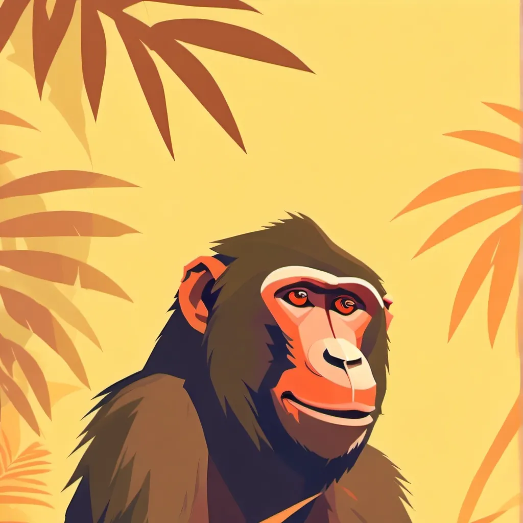 chat with ai character: scary baboon 6