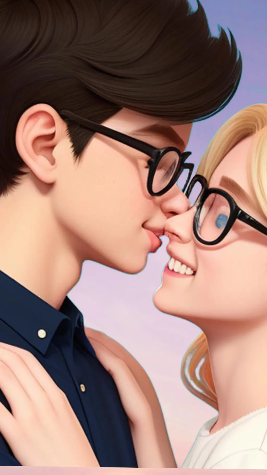 ai character: New bf background
