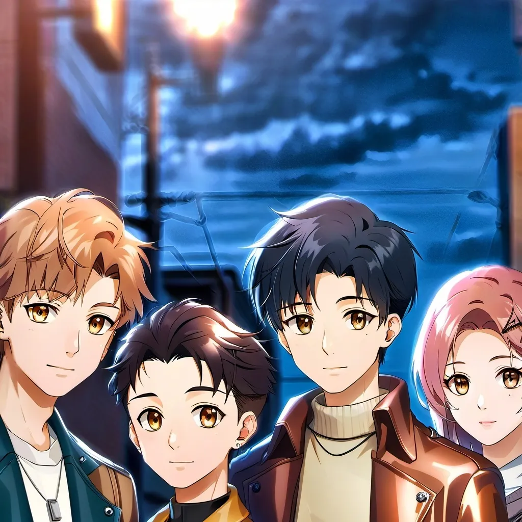 chat with ai character: The 4 Crew