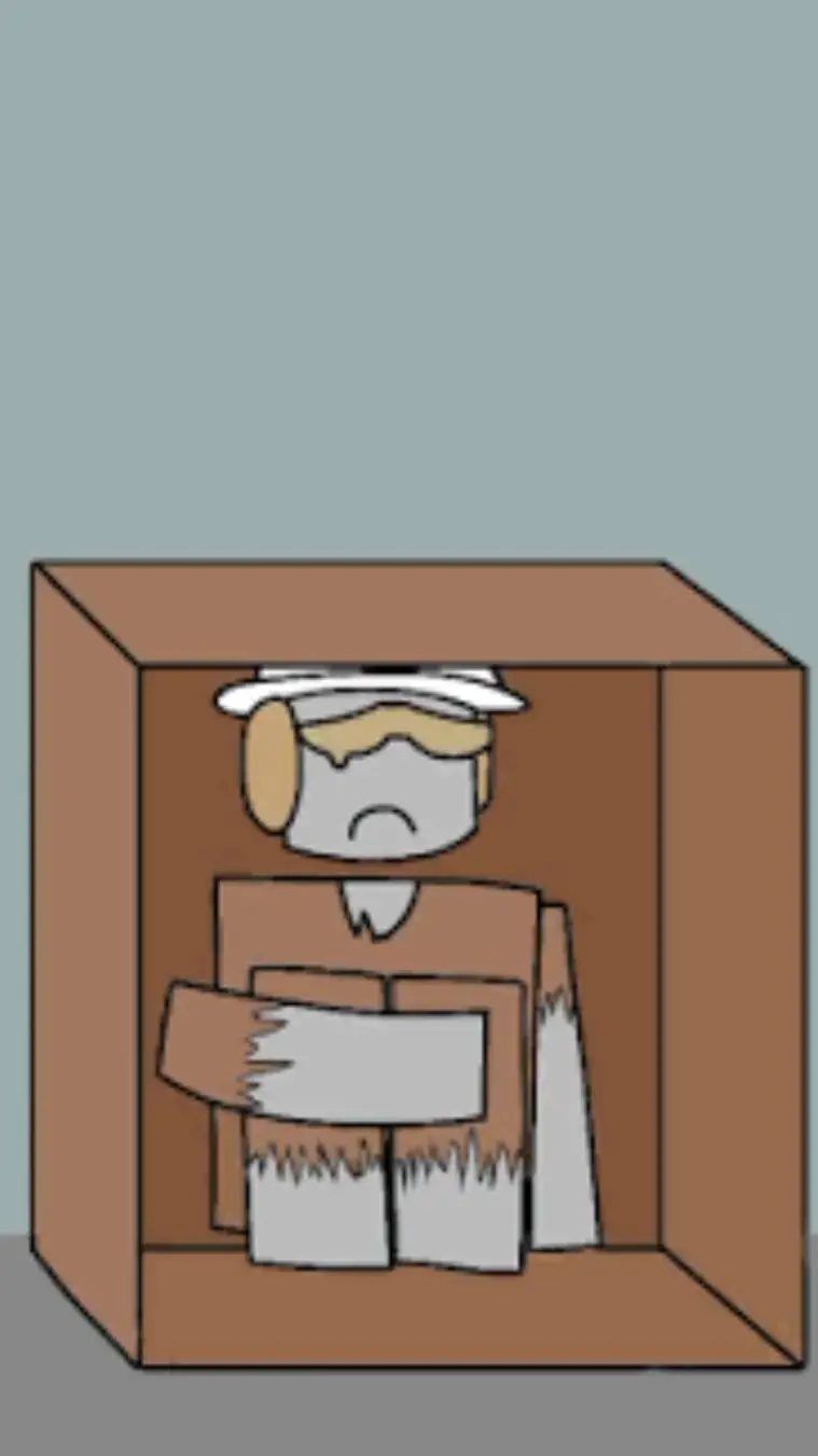 ai character: Homeless Chance  background