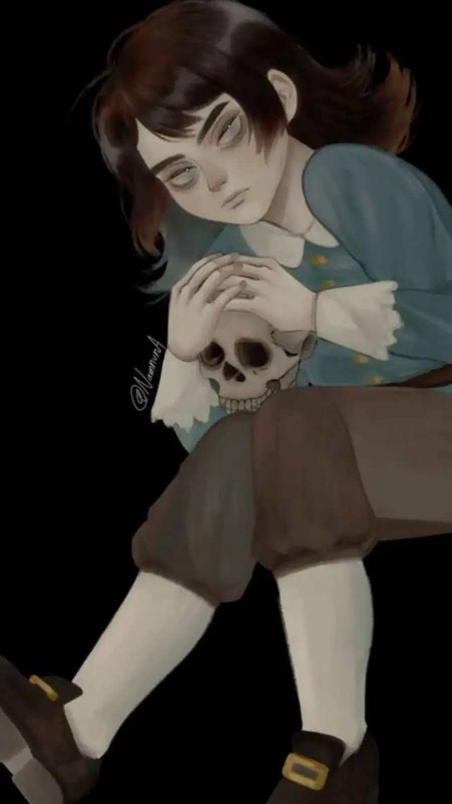 ai character: Abaddon background