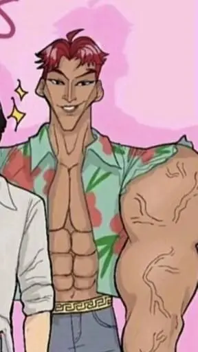 ai character: GAY BOYS 🥹🙏🏼 background