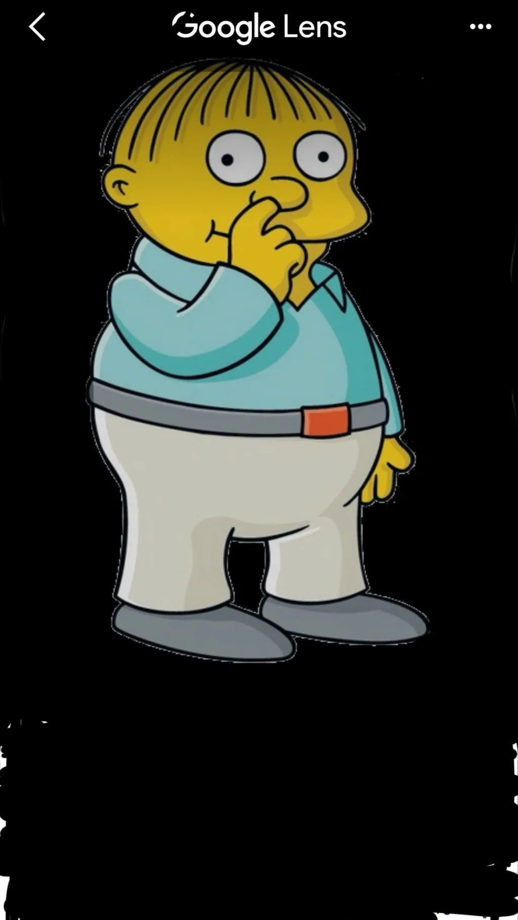 ai character: Ralph Wiggum background