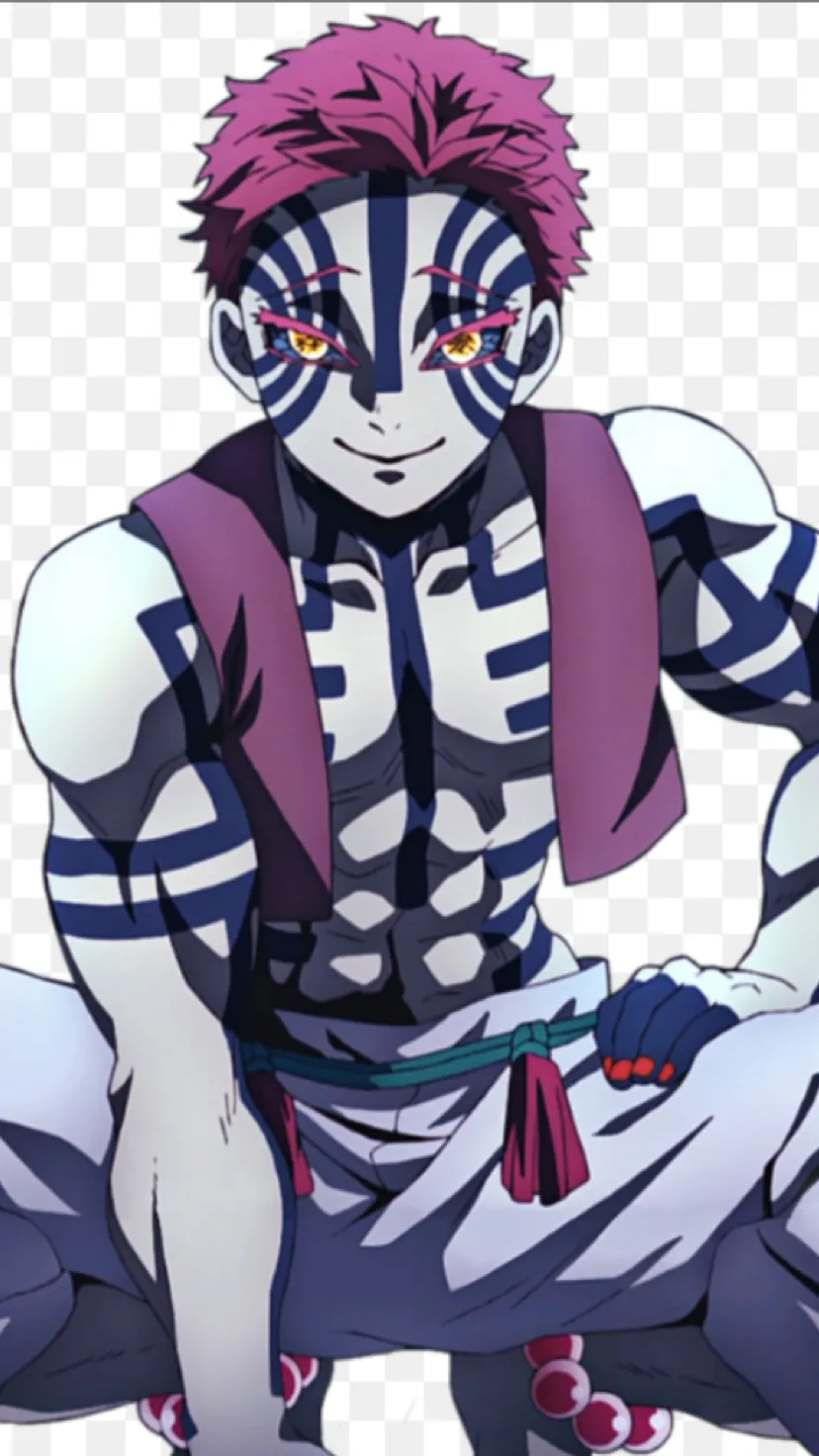 ai character: Akaza background