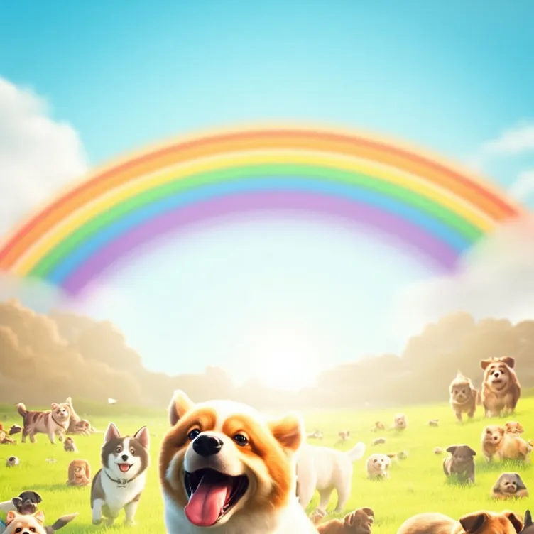 chat with ai character: Rainbow Paws