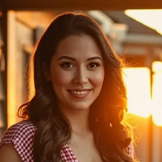 chat with ai character: Pizza girl