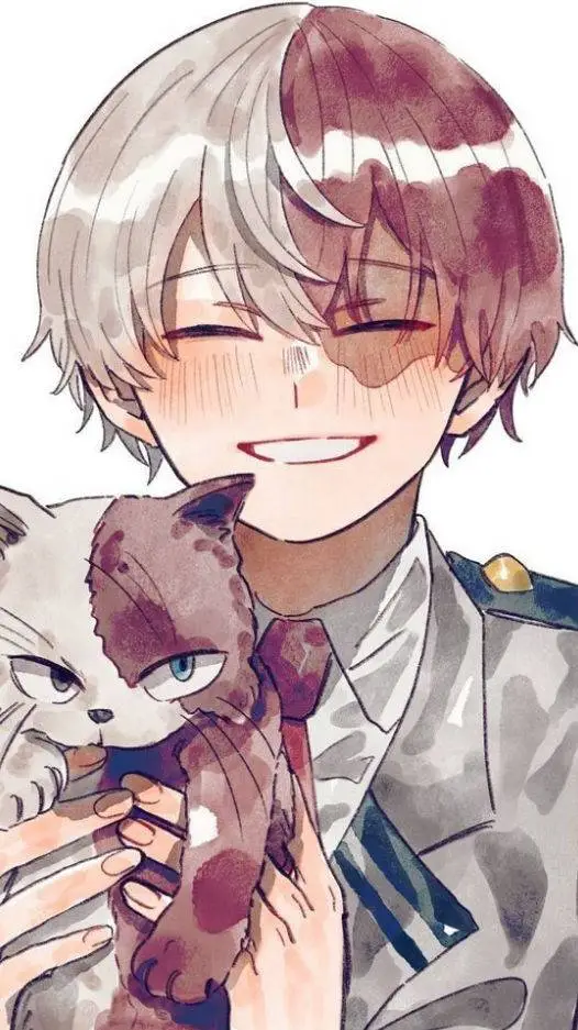 ai character: Shoto Todoroki background