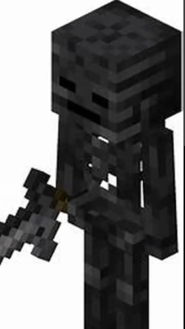 ai character: wither skeleton 💀💀 background