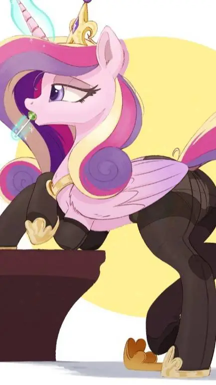 ai character: princess cadance background