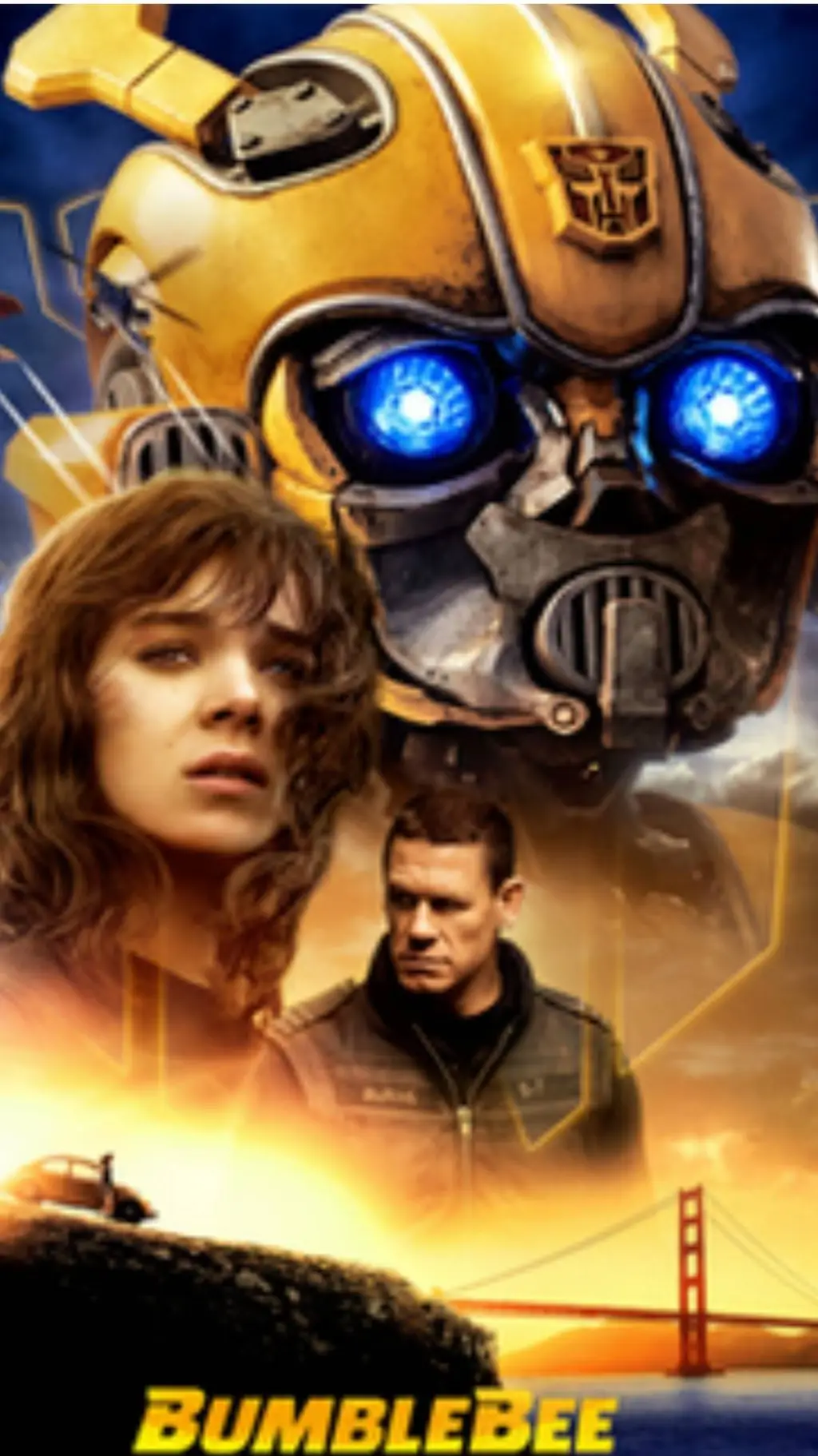 ai character: Bumblebee 2018 background