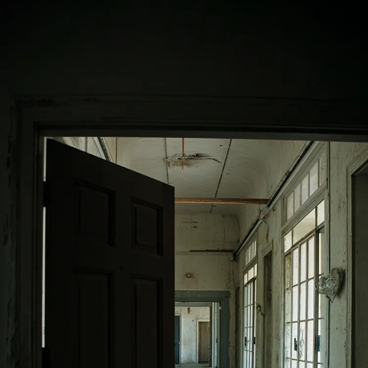 chat with ai character: Abandoned school